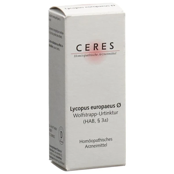 CERES LYCOPUS EUROPAEUS URTINKT FL 20 ML