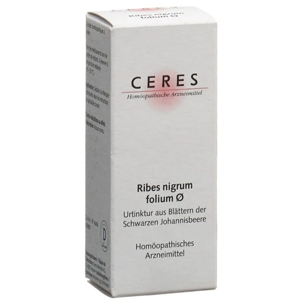 CERES RIBES NIGRUM FOLIUM URTINKT 20 ML