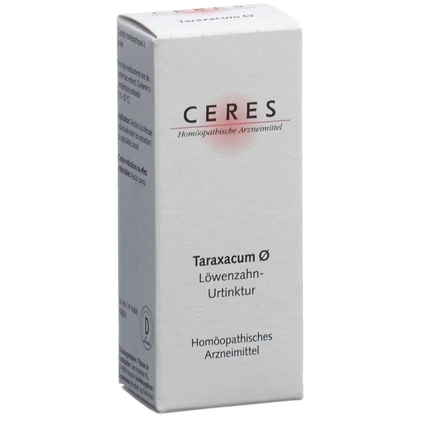 CERES Taraxacum Urtinkt Fl 20 ml