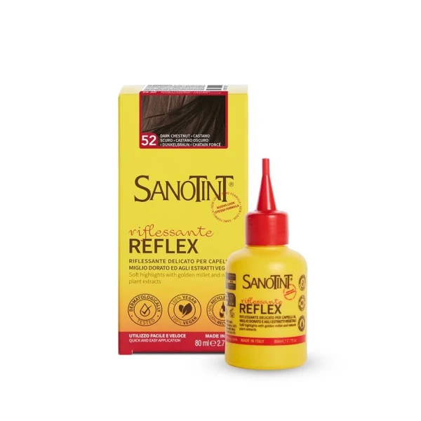 SANOTINT Reflex Haartönung 52 dunkelbraun