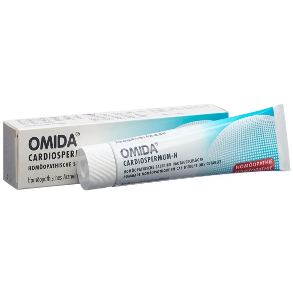 Hier sehen Sie den Artikel OMIDA Cardiospermum N Salbe 100 g aus der Kategorie Arzneimittel der Liste D. Dieser Artikel ist erhältlich bei pedro-shop.ch