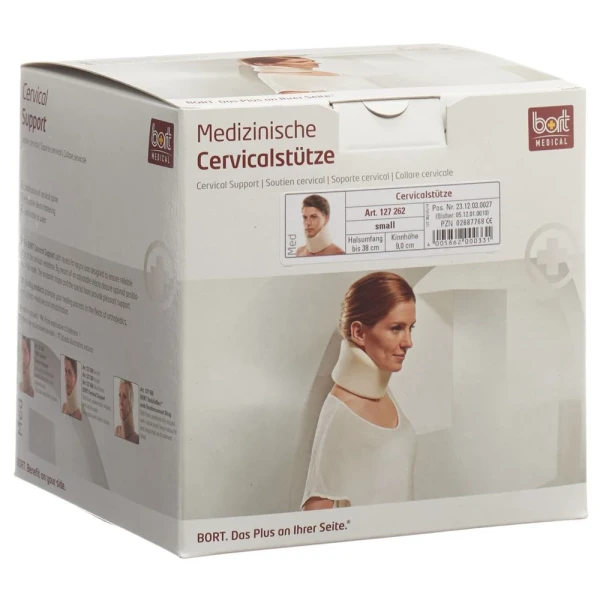 BORT Cervical Stütze 9cm S -38cm weiss