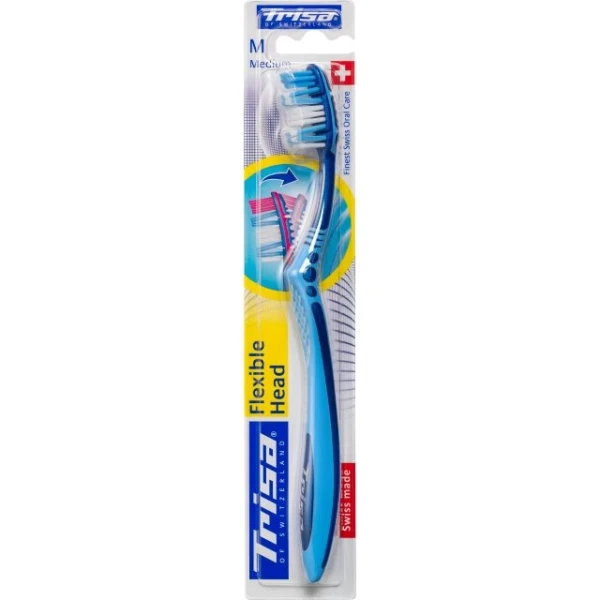 Hier sehen Sie den Artikel TRISA Flexible Head Zahnbürste medium aus der Kategorie Zahnbürsten Nylon. Dieser Artikel ist erhältlich bei pedro-shop.ch