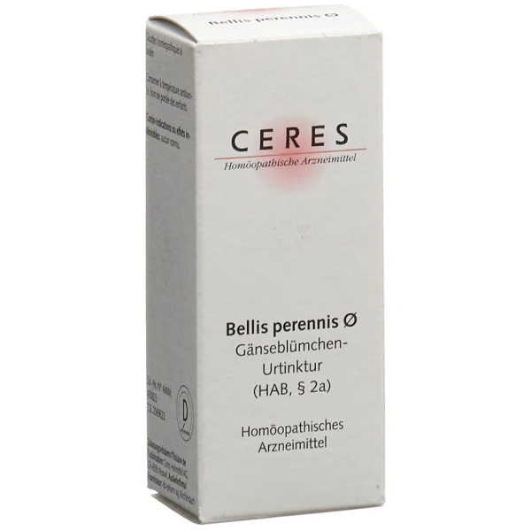 Hier sehen Sie den Artikel CERES BELLIS PERENNIS URTINKT FL 20 ML aus der Kategorie . Dieser Artikel ist erhältlich bei pedro-shop.ch