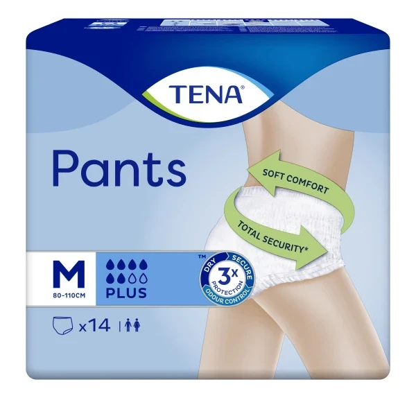 TENA Pants Plus M 80-110cm 14 Stk