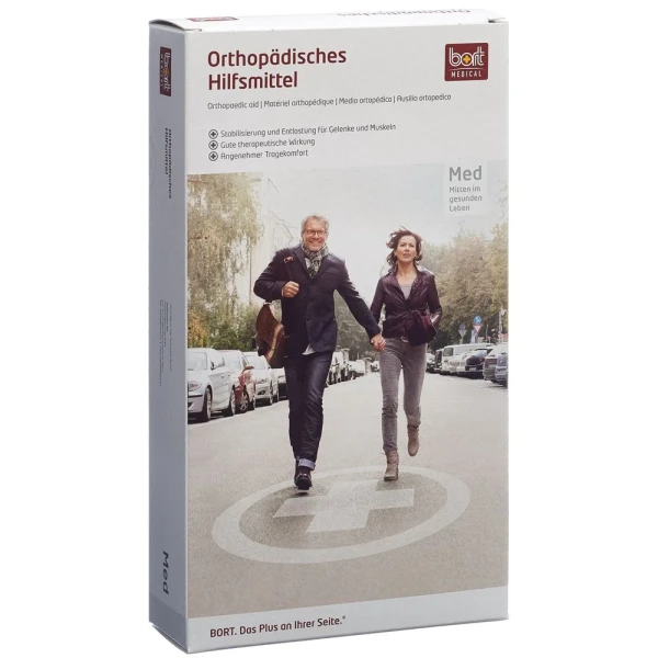 BORT Nabelbruch Bandage -125cm Gr2 weiss
