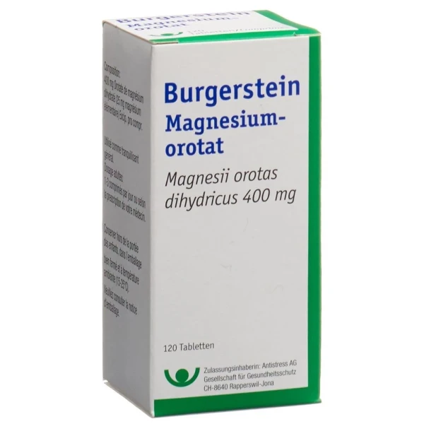 Hier sehen Sie den Artikel BURGERSTEIN Magnesiumorotat Tabl Ds 120 Stk aus der Kategorie Arzneimittel der Liste D. Dieser Artikel ist erhältlich bei pedro-shop.ch