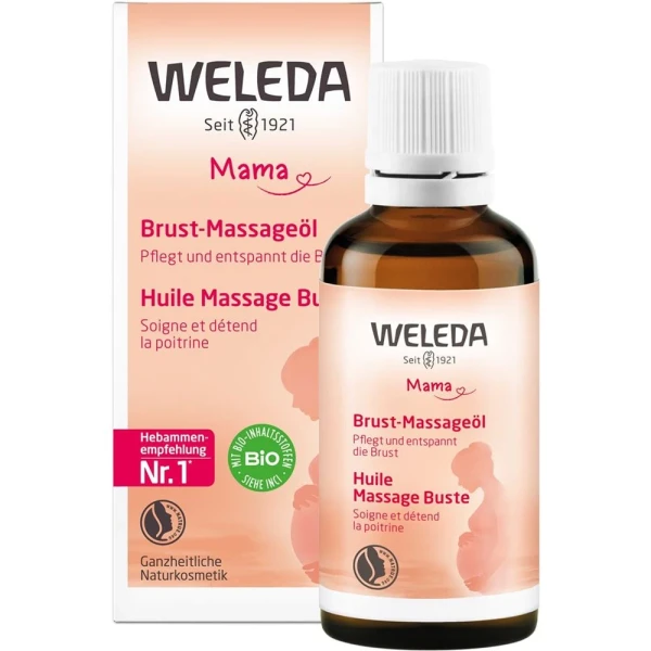 Hier sehen Sie den Artikel WELEDA Brust-Massageöl Fl 50 ml aus der Kategorie Massageprodukte/Anti-Cellulite/Schwangerschaftspflege. Dieser Artikel ist erhältlich bei pedro-shop.ch