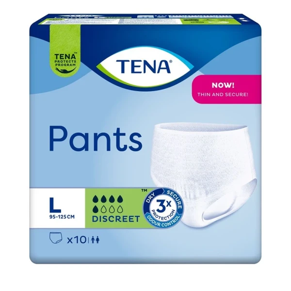 TENA Pants discreet L 10 Stk