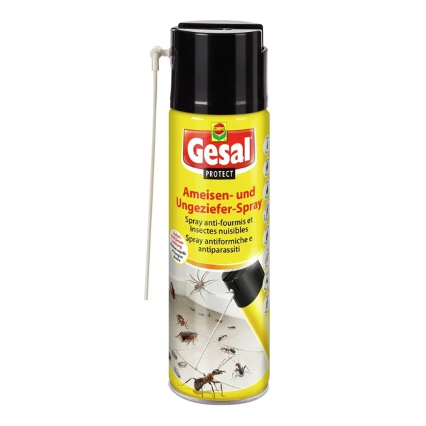 Hier sehen Sie den Artikel GESAL PROTECT Ameisen- und Ungeziefer-Spray 500 ml aus der Kategorie Insektizide & Zubehör. Dieser Artikel ist erhältlich bei pedro-shop.ch
