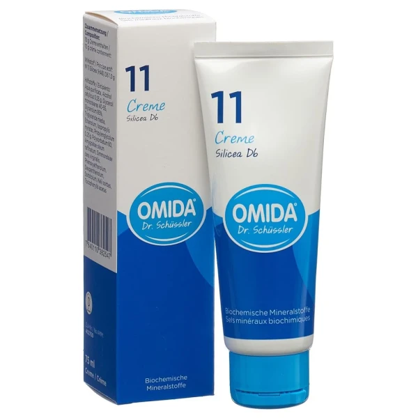 OMIDA SCHÜSSLER Nr11 Silicea Creme D 6 Tb 75 ml