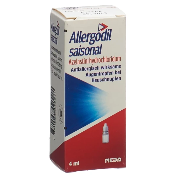 ALLERGODIL saisonal Gtt Opht Fl 4 ml