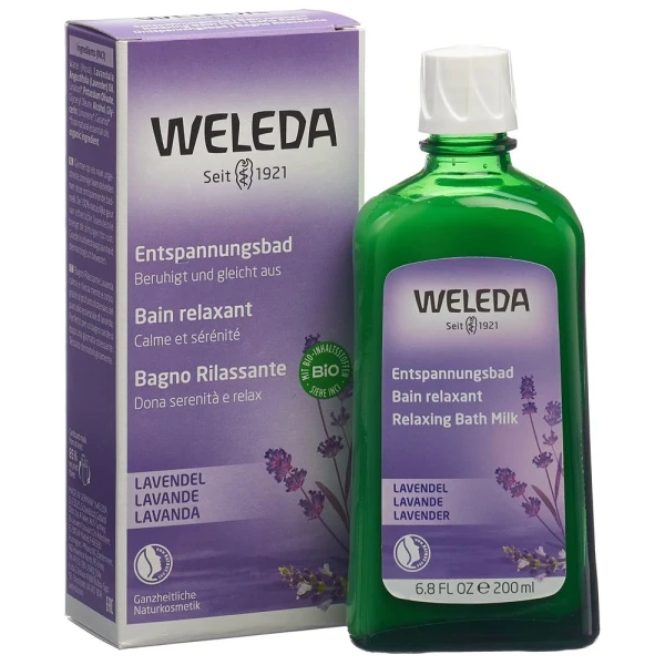 WELEDA Lavendel Entspannungsbad Fl 200 ml