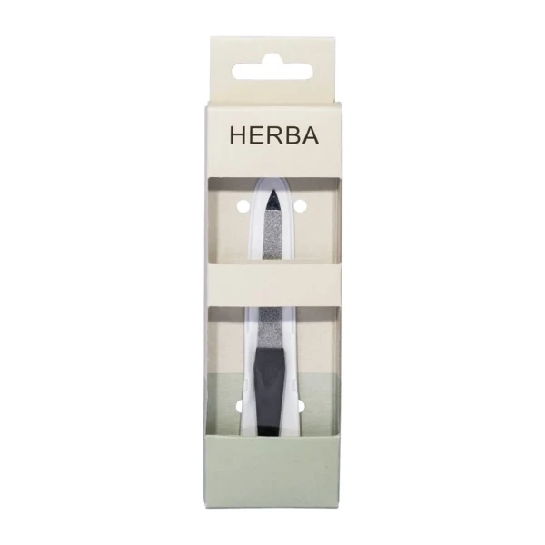 HERBA Saphir Nagelfeile 9cm verchromt