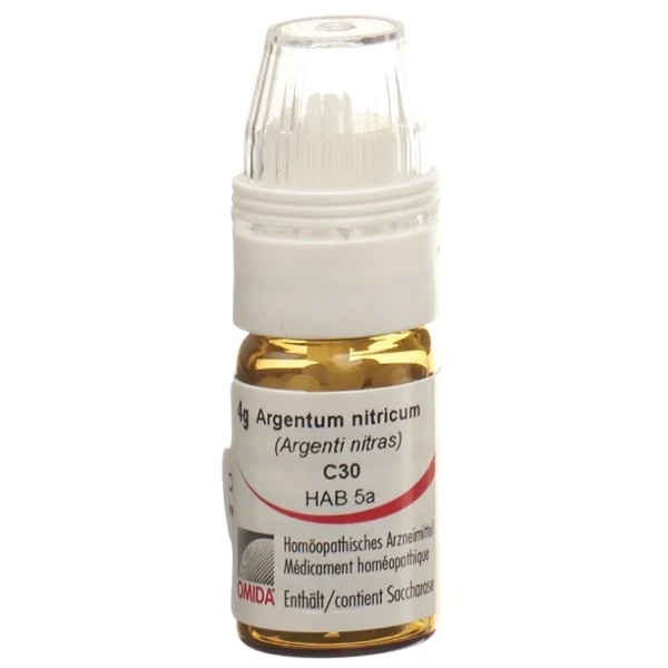 OMIDA Argentum nitric Glob C 30 m Dosierhilfe 4 g