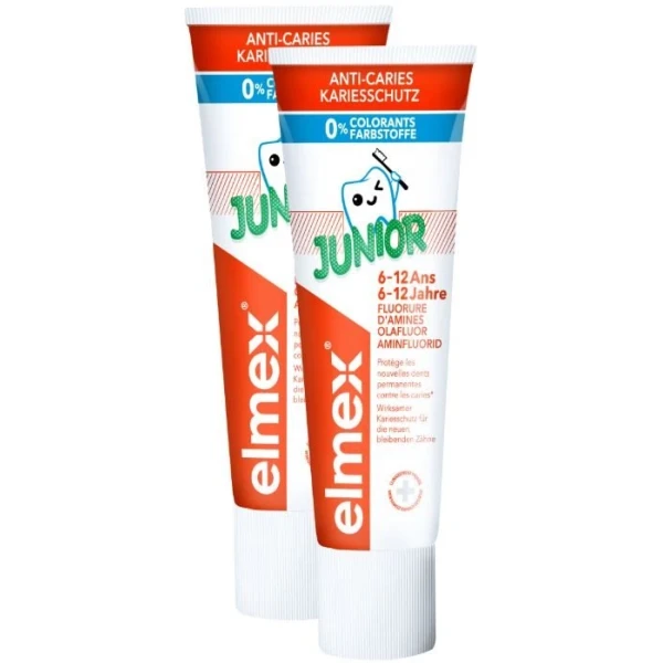 Hier sehen Sie den Artikel ELMEX JUNIOR Zahnbürste Duo 2 Stk aus der Kategorie Zahnbürsten Kinder. Dieser Artikel ist erhältlich bei pedro-shop.ch