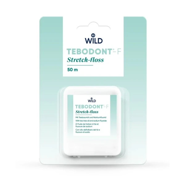 TEBODONT Stretch Zahnfaden 50m