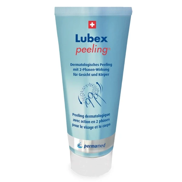 Hier sehen Sie den Artikel LUBEX Peeling 100 g aus der Kategorie Gesichts-Peeling. Dieser Artikel ist erhältlich bei pedro-shop.ch