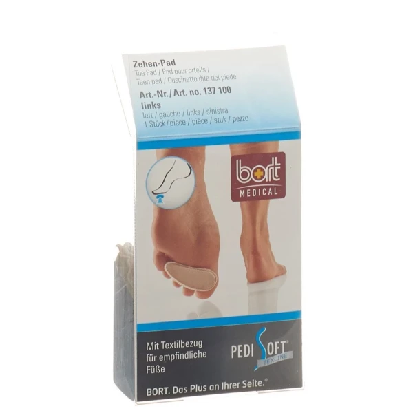 BORT PEDISOFT Texline Zehen Pad links