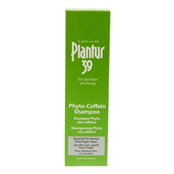 Hier sehen Sie den Artikel PLANTUR 39 Coffein-Shampoo 250 ml aus der Kategorie Haar-Shampoo. Dieser Artikel ist erhältlich bei pedro-shop.ch