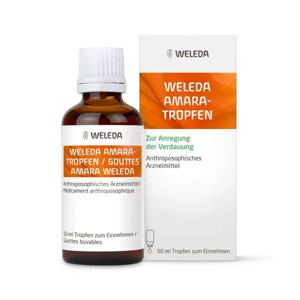Hier sehen Sie den Artikel WELEDA Amara-Tropfen Fl 50 ml aus der Kategorie Arzneimittel der Liste D. Dieser Artikel ist erhältlich bei pedro-shop.ch