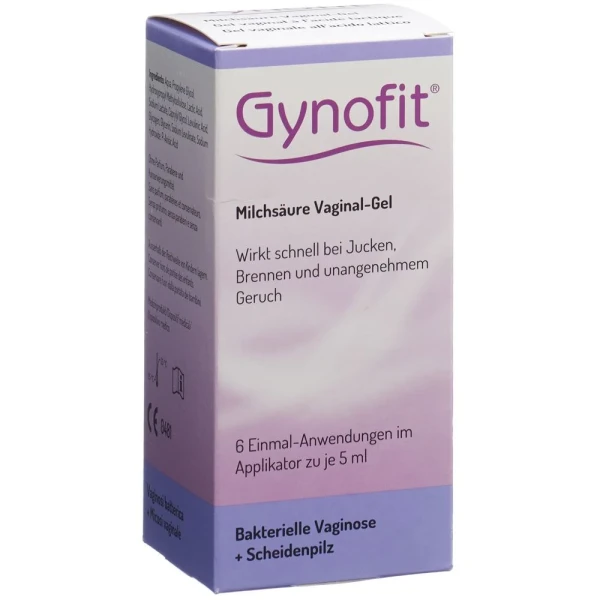 Hier sehen Sie den Artikel GYNOFIT Milchsäure-Gel Vaginalgel 6 x 5 ml aus der Kategorie Andere Spezialitäten. Dieser Artikel ist erhältlich bei pedro-shop.ch
