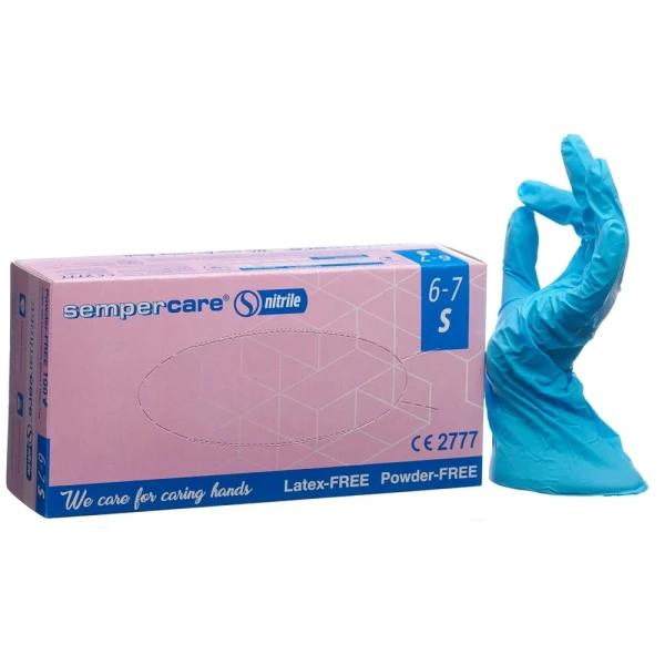 SEMPERCARE Handschuhe Nitril S pf unst 100 Stk