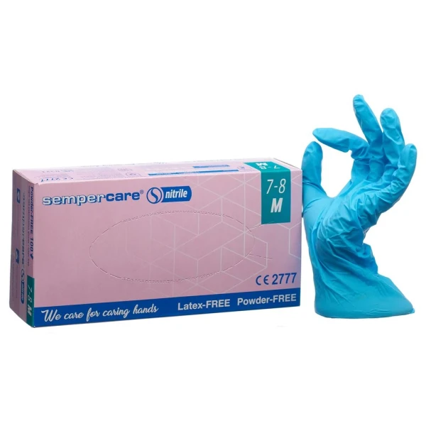 SEMPERCARE Handschuhe Nitril M pf unst 100 Stk