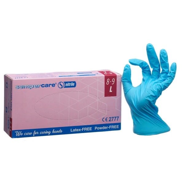 SEMPERCARE Handschuhe Nitril L pf unst 100 Stk