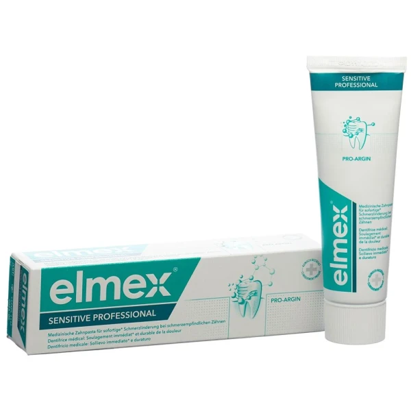 Hier sehen Sie den Artikel ELMEX SENSITIVE PROF Zahnpasta Tb 75 ml aus der Kategorie Zahnpasta/Gel/Pulver. Dieser Artikel ist erhältlich bei pedro-shop.ch