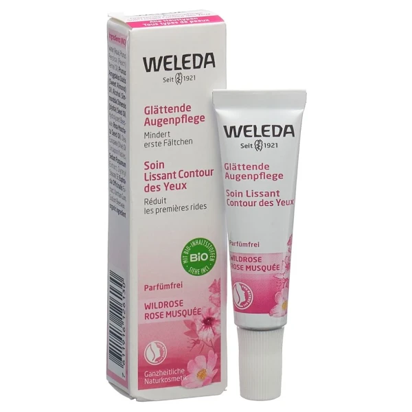 Hier sehen Sie den Artikel WELEDA Wildrose Augenpflege glättend 10 ml aus der Kategorie Augenpflege. Dieser Artikel ist erhältlich bei pedro-shop.ch