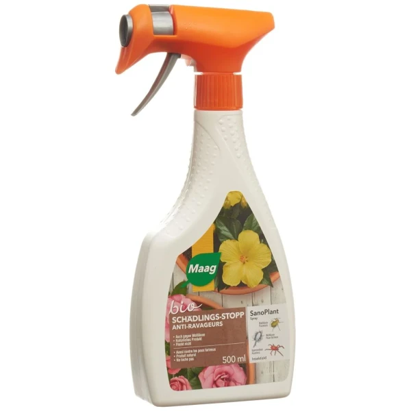 MAAG SanoPlant Spr gegen Schädlinge Bio Fl 500 ml