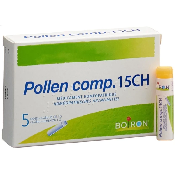 Hier sehen Sie den Artikel BOIRON Pollen comp Glob CH 15 5 x 1 Dos aus der Kategorie Homöopathische Arzneimittel. Dieser Artikel ist erhältlich bei pedro-shop.ch
