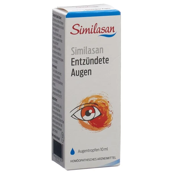 Hier sehen Sie den Artikel SIMILASAN Entzündete Augen Gtt Opht Fl 10 ml aus der Kategorie Arzneimittel der Liste D. Dieser Artikel ist erhältlich bei pedro-shop.ch
