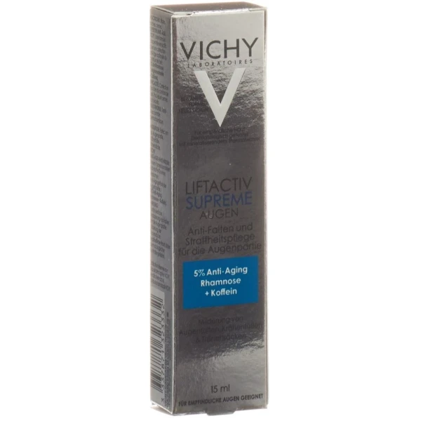 Hier sehen Sie den Artikel VICHY Liftactiv Dermis Aktivator Techn Augen 15 ml aus der Kategorie Augenpflege. Dieser Artikel ist erhältlich bei pedro-shop.ch