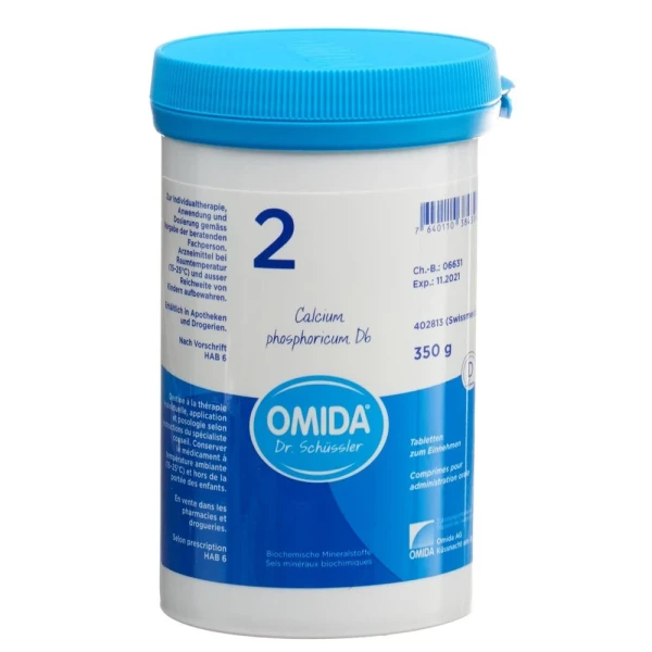 OMIDA SCHÜSSLER Nr2 Calc phos Tabl D 6 Ds 350 g