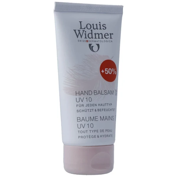 Hier sehen Sie den Artikel WIDMER Baume Mains UV 10 Unparf 50 ml aus der Kategorie Hand-Balsam/Creme/Gel. Dieser Artikel ist erhältlich bei pedro-shop.ch