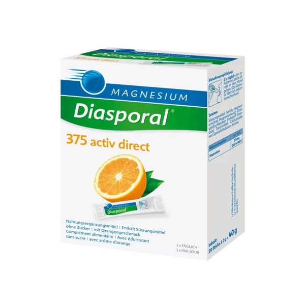 Hier sehen Sie den Artikel MAGNESIUM DIASPORAL Activ Direct orange 20 Stk aus der Kategorie Nahrungsergänzungsmittel. Dieser Artikel ist erhältlich bei pedro-shop.ch