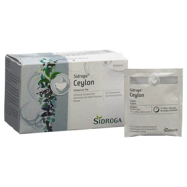 SIDROGA Wellness Ceylon 20 Btl 1.7 g