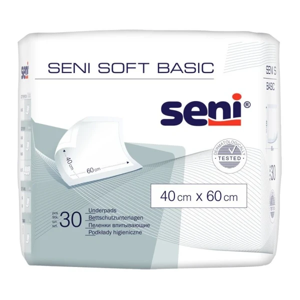 SENI Soft Basic Unterlage 40x60cm 30 Stk