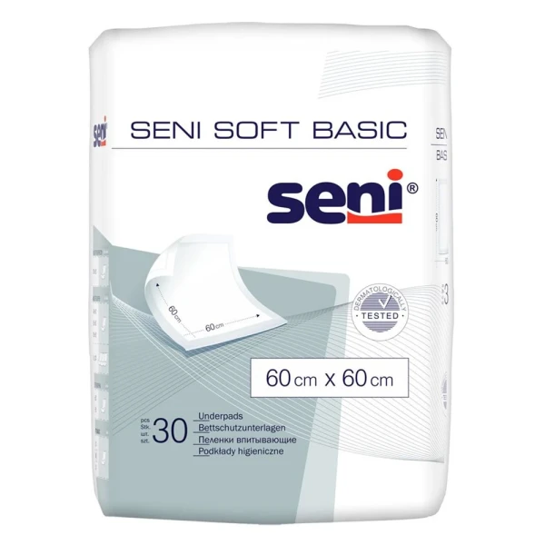 SENI Soft Basic Unterlage 60x60cm 30 Stk