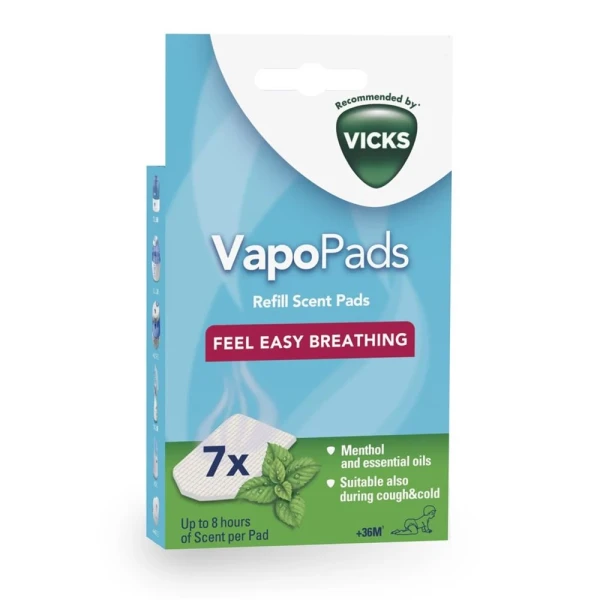 Hier sehen Sie den Artikel VICKS VapoPads VH 7 Nachfüllpackung 7 Stk aus der Kategorie Luftbefeuchter/Luftreiniger. Dieser Artikel ist erhältlich bei pedro-shop.ch