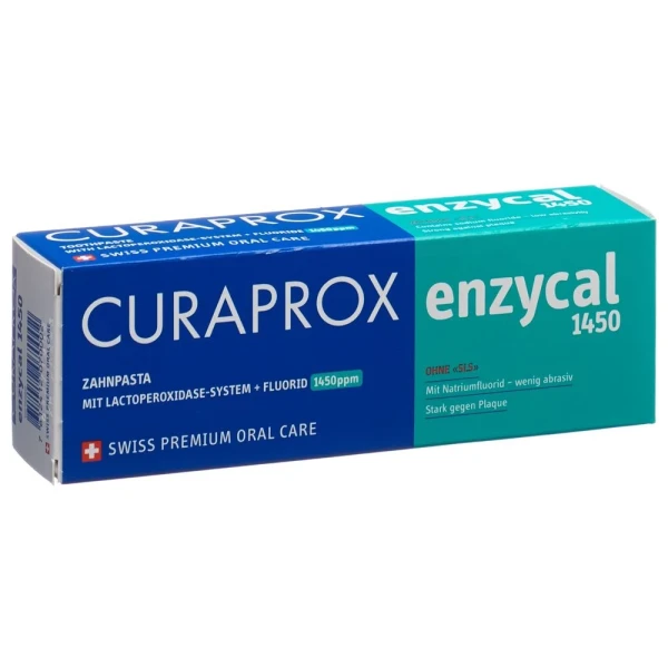 CURAPROX Enzycal 1450 Zahnpasta D/F/E 75 ml