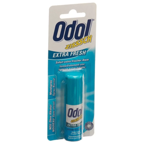 Hier sehen Sie den Artikel ODOL EXTRA FRESH Mundspray ohne Alkohol 15 ml aus der Kategorie Mundpflege Spray/Tabl/Tropfen/Gel. Dieser Artikel ist erhältlich bei pedro-shop.ch