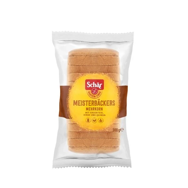 Hier sehen Sie den Artikel SCHÄR Meisterbäckers Mehrkorn glutenfrei 300 g aus der Kategorie Brot/Knäckebrot/Zwieback. Dieser Artikel ist erhältlich bei pedro-shop.ch