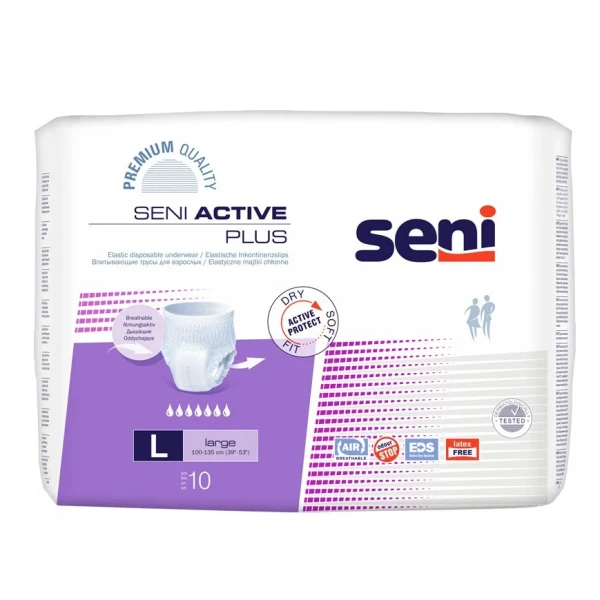 SENI Active Plus Pants L 10 Stk