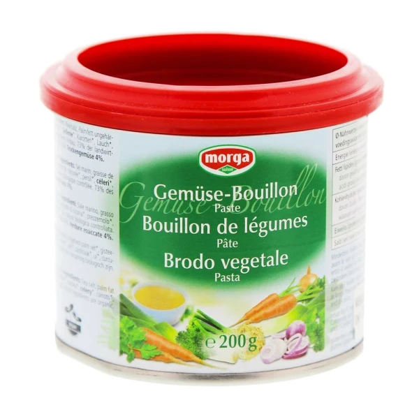 MORGA Gemüse Bouillon Paste Ds 200 g