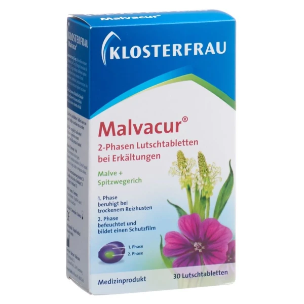KLOSTERFRAU Malvacur 2-Phasen Lutschtabl 30 Stk