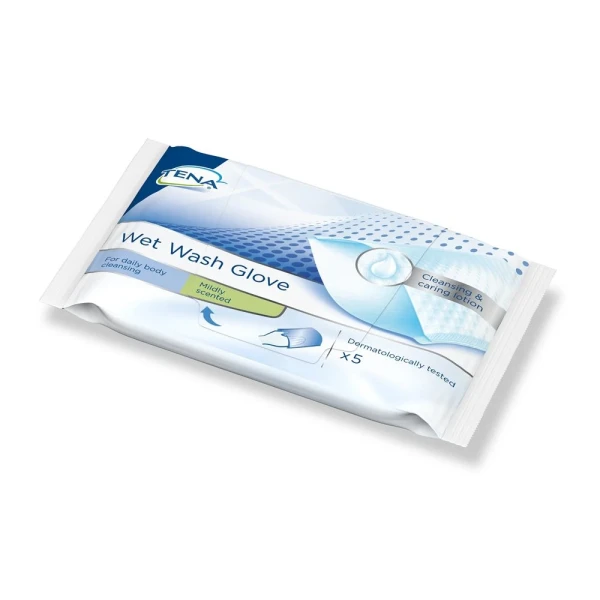TENA Wet Wash Glove parfümiert 5 Stk