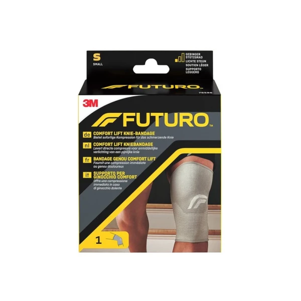 Hier sehen Sie den Artikel 3M FUTURO Bandage Comf Lift Knie S aus der Kategorie Kniebandagen. Dieser Artikel ist erhältlich bei pedro-shop.ch